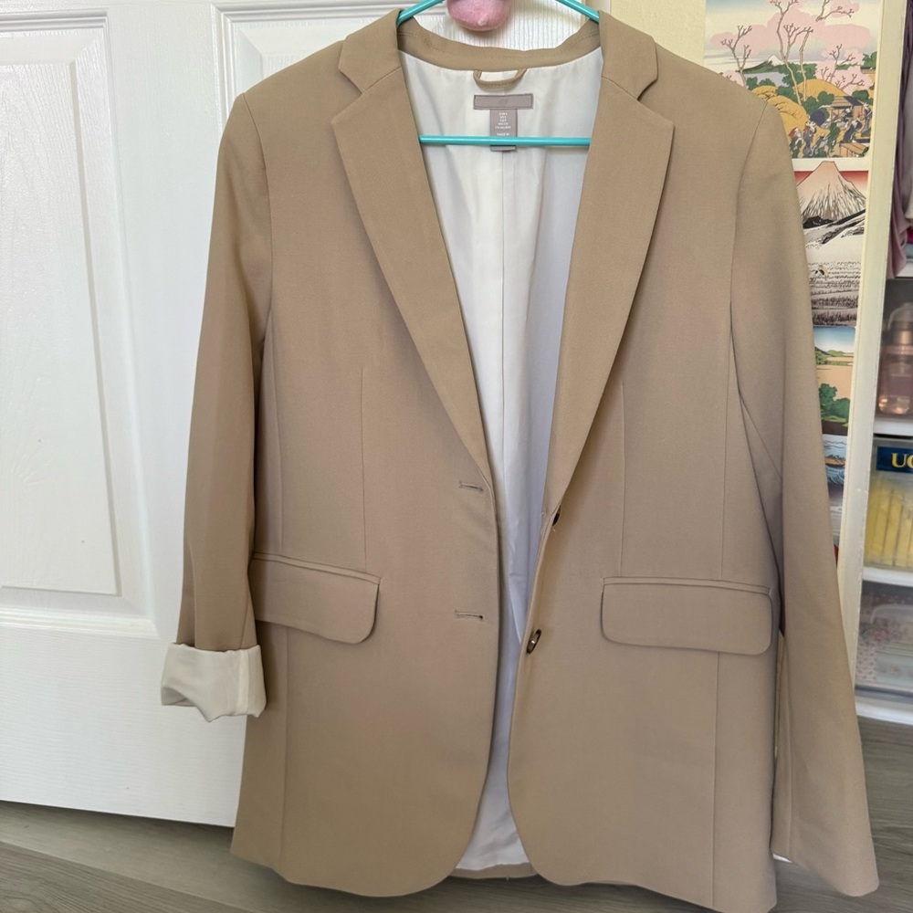 Classic Tan Women's Blazer - H&M